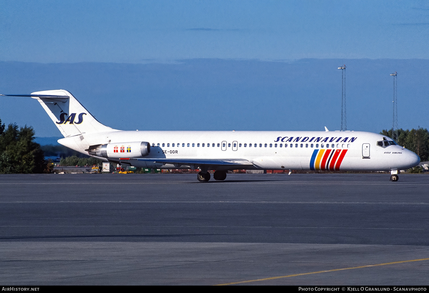 Aircraft Photo of SE-DDR | McDonnell Douglas DC-9-41 | Scandinavian Airlines - SAS | AirHistory.net #667366