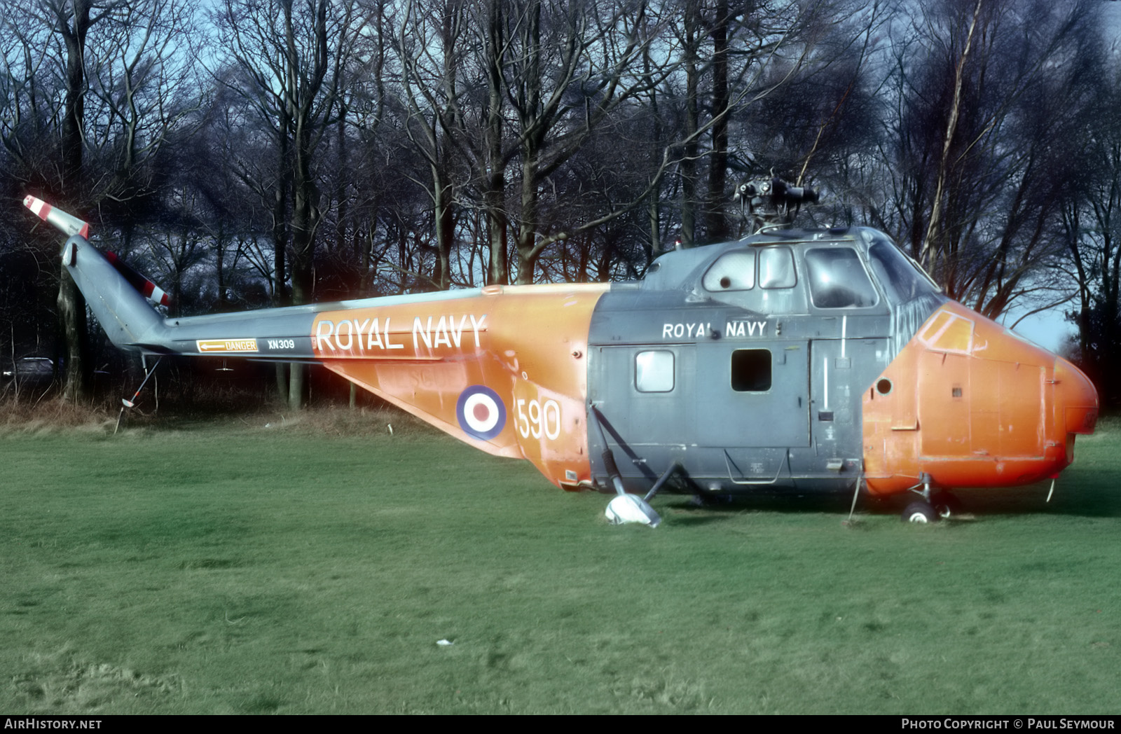 Aircraft Photo of XN309 | Westland WS-55-3 Whirlwind HAR9 | UK - Navy | AirHistory.net #667367