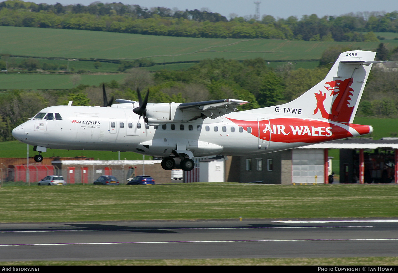Aircraft Photo of G-TAWE | ATR ATR-42-300 | Air Wales | AirHistory.net #667373