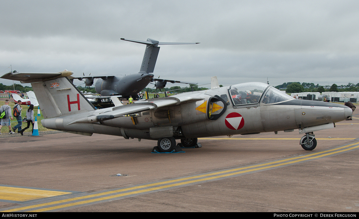 Aircraft Photo of RH-28 / H red | Saab 105OE | Austria - Air Force | AirHistory.net #667385