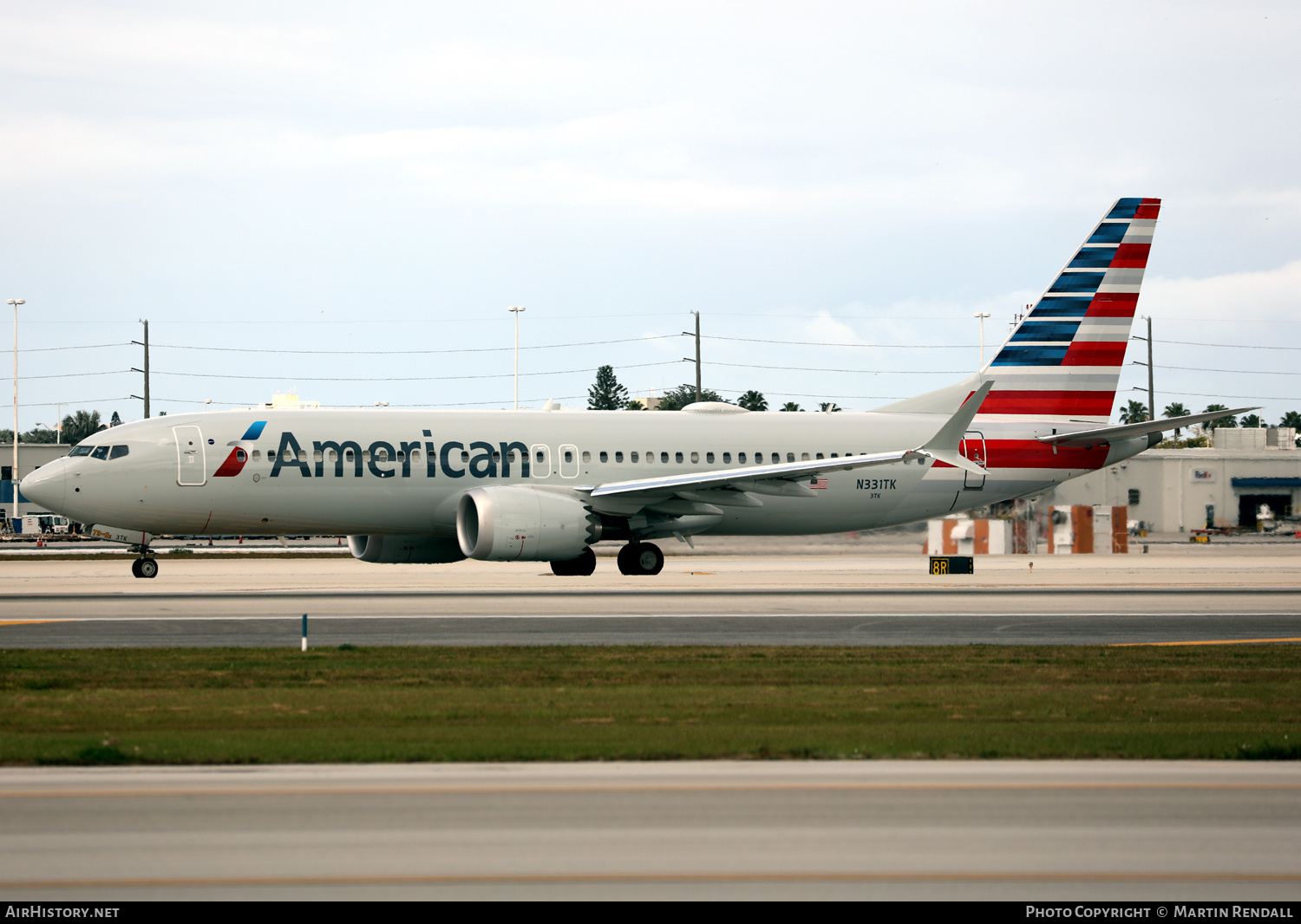 Aircraft Photo of N331TK | Boeing 737-8 Max 8 | American Airlines | AirHistory.net #667390