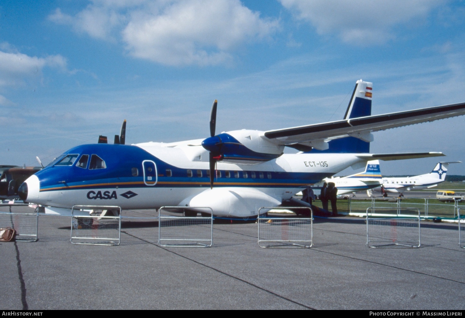 Aircraft Photo of ECT-135 | CASA/IPTN CN235-10 | CASA - Construcciones Aeronáuticas | AirHistory.net #667431