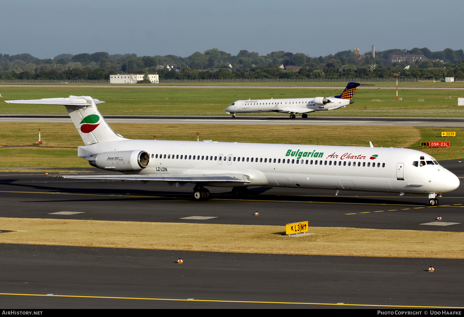 Aircraft Photo of LZ-LDN | McDonnell Douglas MD-82 (DC-9-82) | Bulgarian Air Charter | AirHistory.net #667434