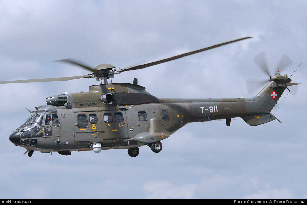 Aircraft Photo of T-311 | Aerospatiale TH06 Super Puma (AS-332M1) | Switzerland - Air Force | AirHistory.net #667444