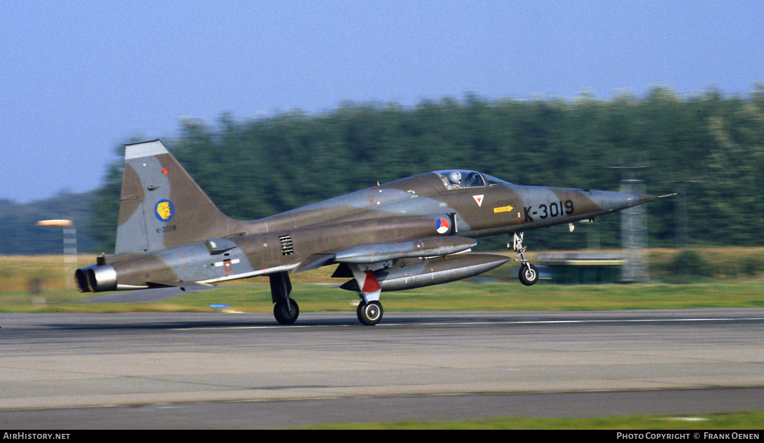 Aircraft Photo of K-3019 | Canadair NF-5A | Netherlands - Air Force | AirHistory.net #667465