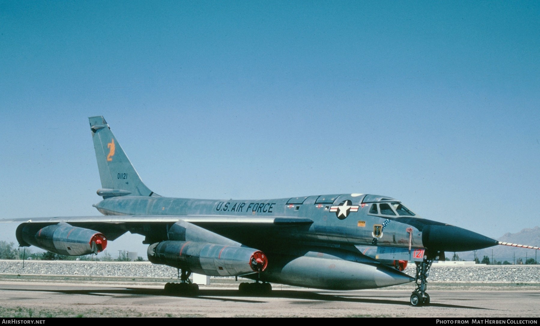 Aircraft Photo of 55-1121 / 01121 | Convair B-58A Hustler | USA - Air Force | AirHistory.net #667474