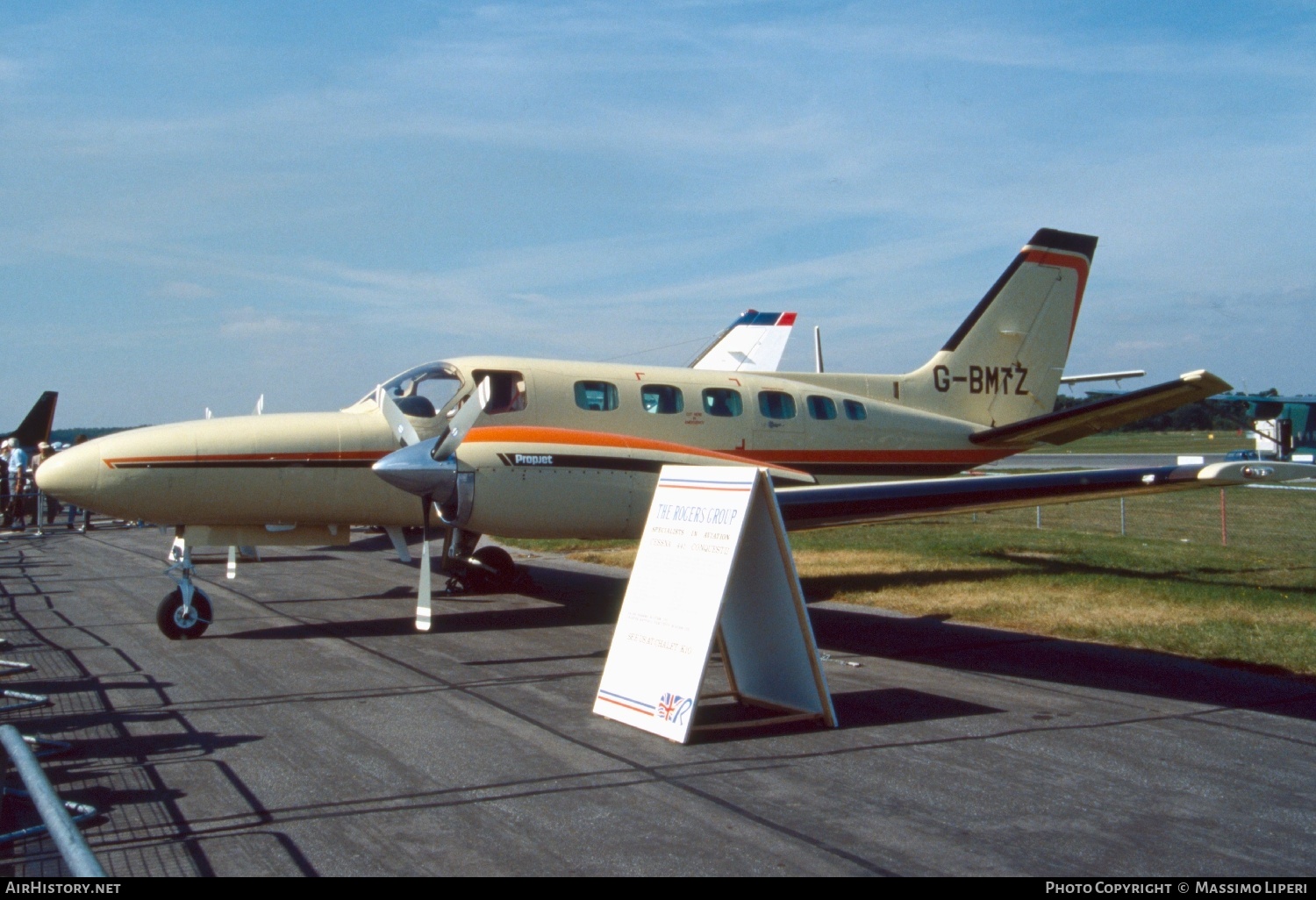 Aircraft Photo of G-BMTZ | Cessna 441 Conquest II | AirHistory.net #667475
