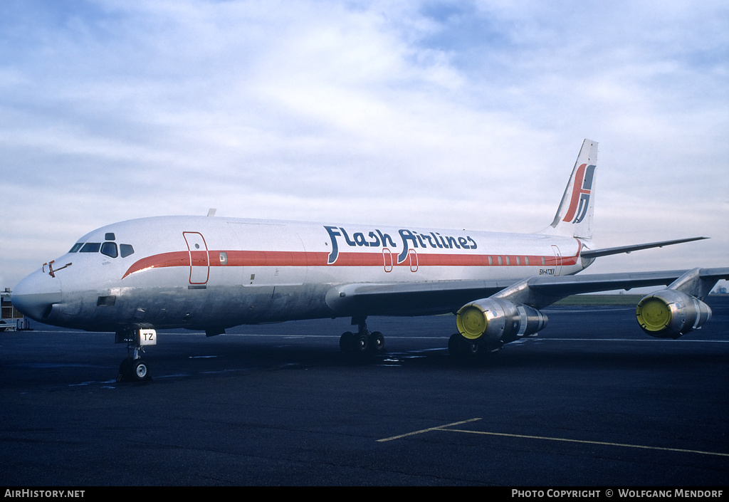 Aircraft Photo of 5N-ATZ | McDonnell Douglas DC-8-55/F | Flash Airlines | AirHistory.net #667479