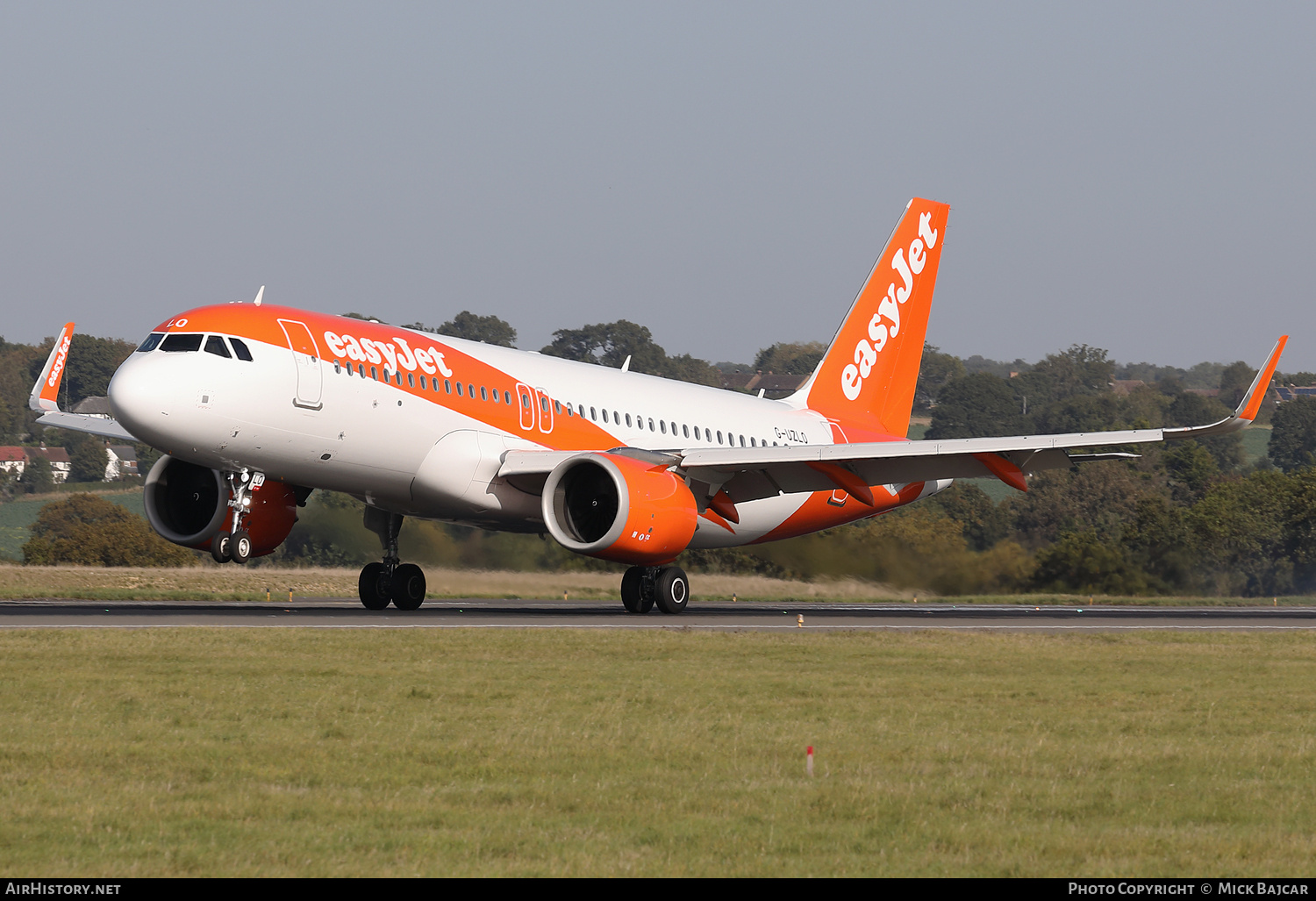 Aircraft Photo of G-UZLO | Airbus A320-251N | EasyJet | AirHistory.net #667482