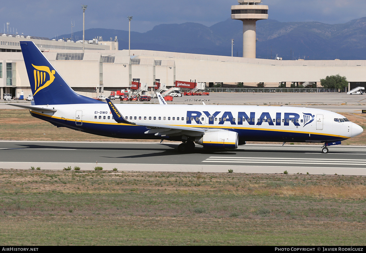 Aircraft Photo of EI-DWO | Boeing 737-8AS | Ryanair | AirHistory.net #667492