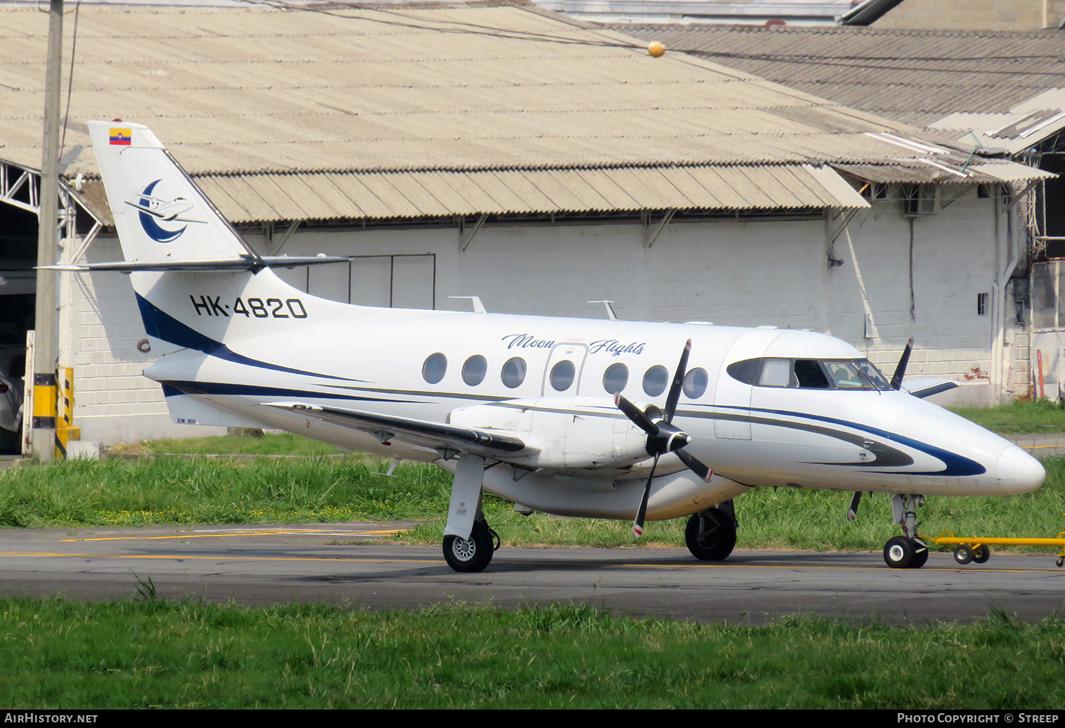 Aircraft Photo of HK-4820 | British Aerospace BAe-3201 Jetstream 32 | Moon Flights | AirHistory.net #667503