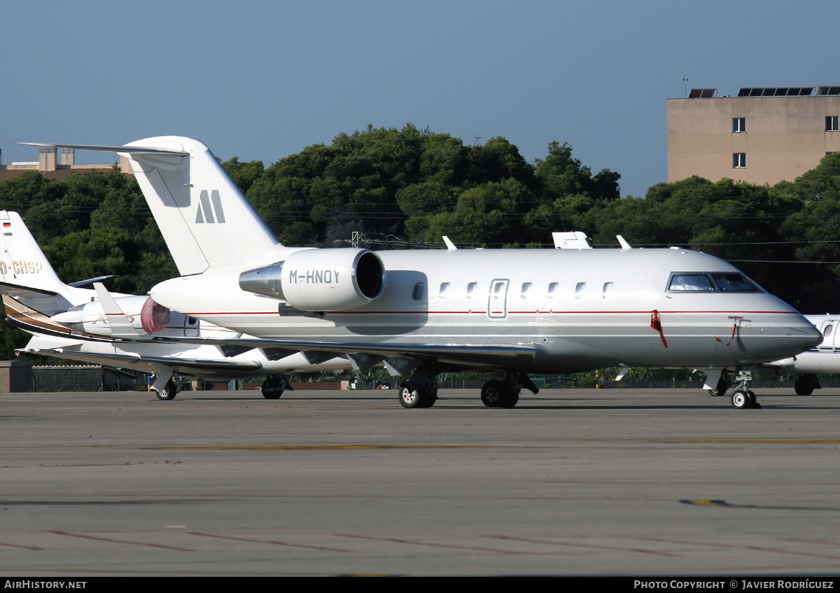 Aircraft Photo of M-HNOY | Bombardier Challenger 605 (CL-600-2B16) | AirHistory.net #667530