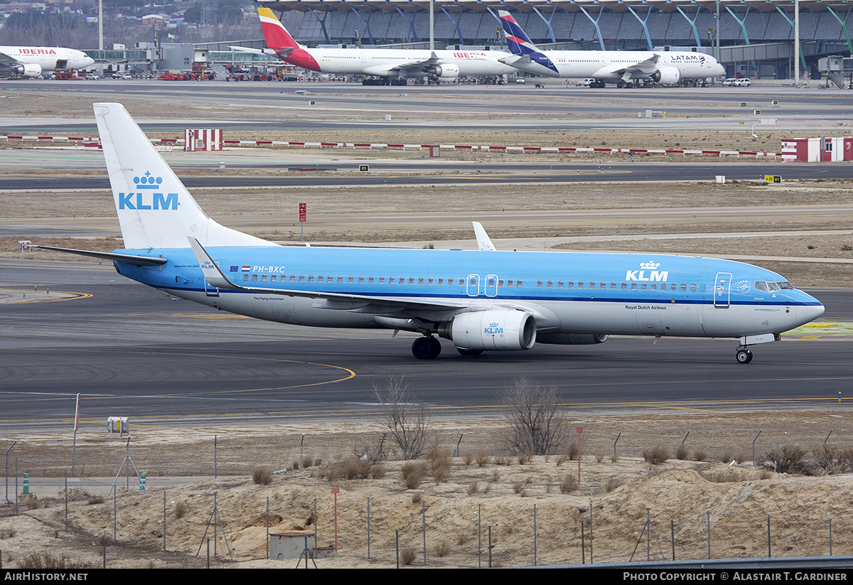 Aircraft Photo of PH-BXC | Boeing 737-8K2 | KLM - Royal Dutch Airlines | AirHistory.net #667542