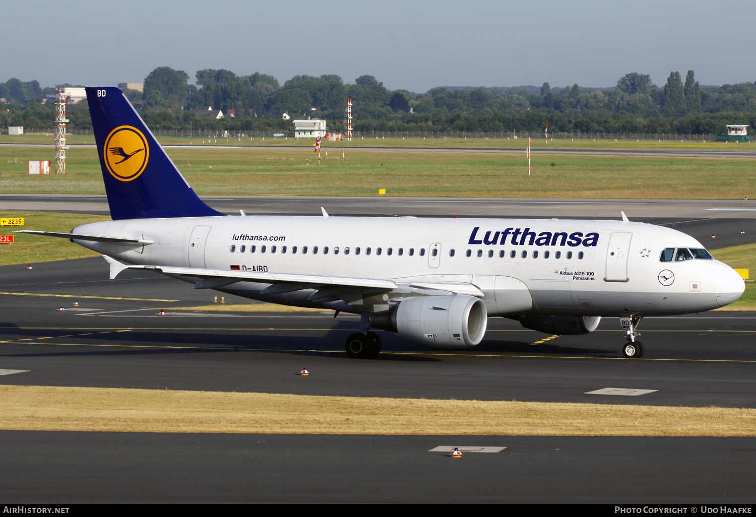 Aircraft Photo of D-AIBD | Airbus A319-112 | Lufthansa | AirHistory.net #667549