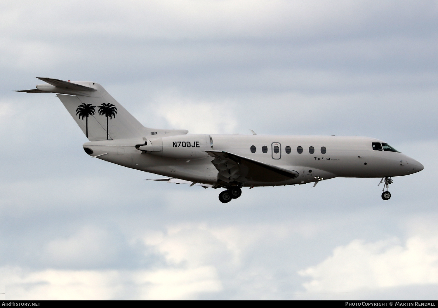 Aircraft Photo of N700JE | Raytheon Hawker 4000 Horizon | The Setai Aviation | AirHistory.net #667551