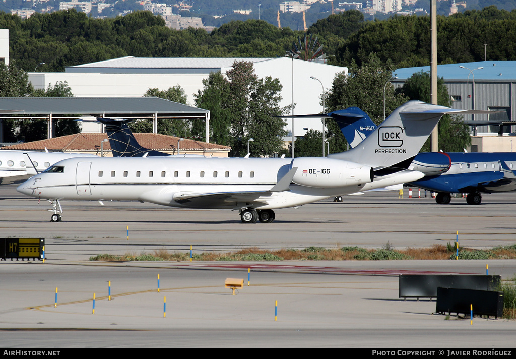 Aircraft Photo of OE-IGG | Bombardier Global Express XRS (BD-700-1A10) | Glock Aviation | AirHistory.net #667562