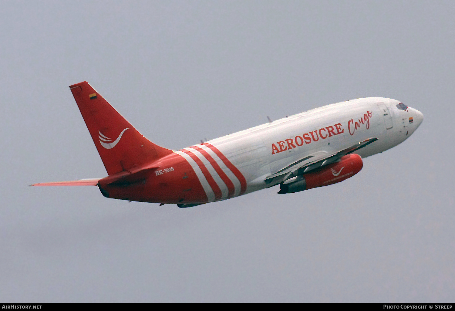 Aircraft Photo of HK-5026 | Boeing 737-230/Adv(F) | Aerosucre Cargo | AirHistory.net #667565