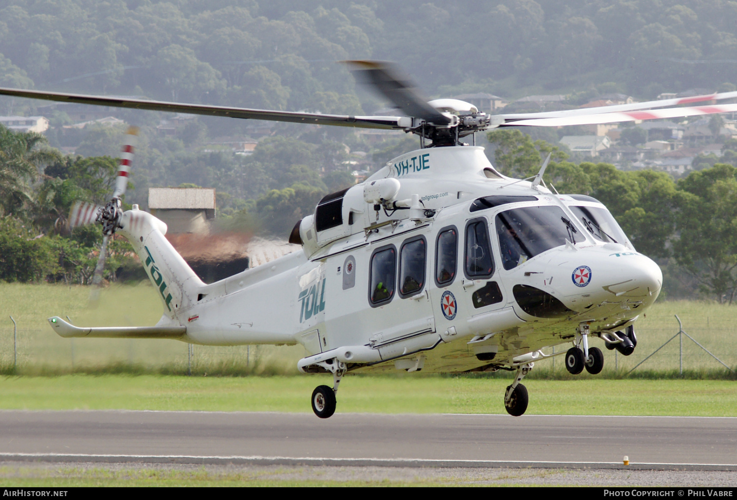 Aircraft Photo of VH-TJE | Leonardo AW-139 | Toll Helicopters | AirHistory.net #667578