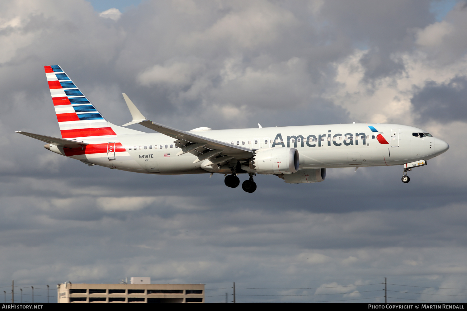 Aircraft Photo of N319TE | Boeing 737-8 Max 8 | American Airlines | AirHistory.net #667580