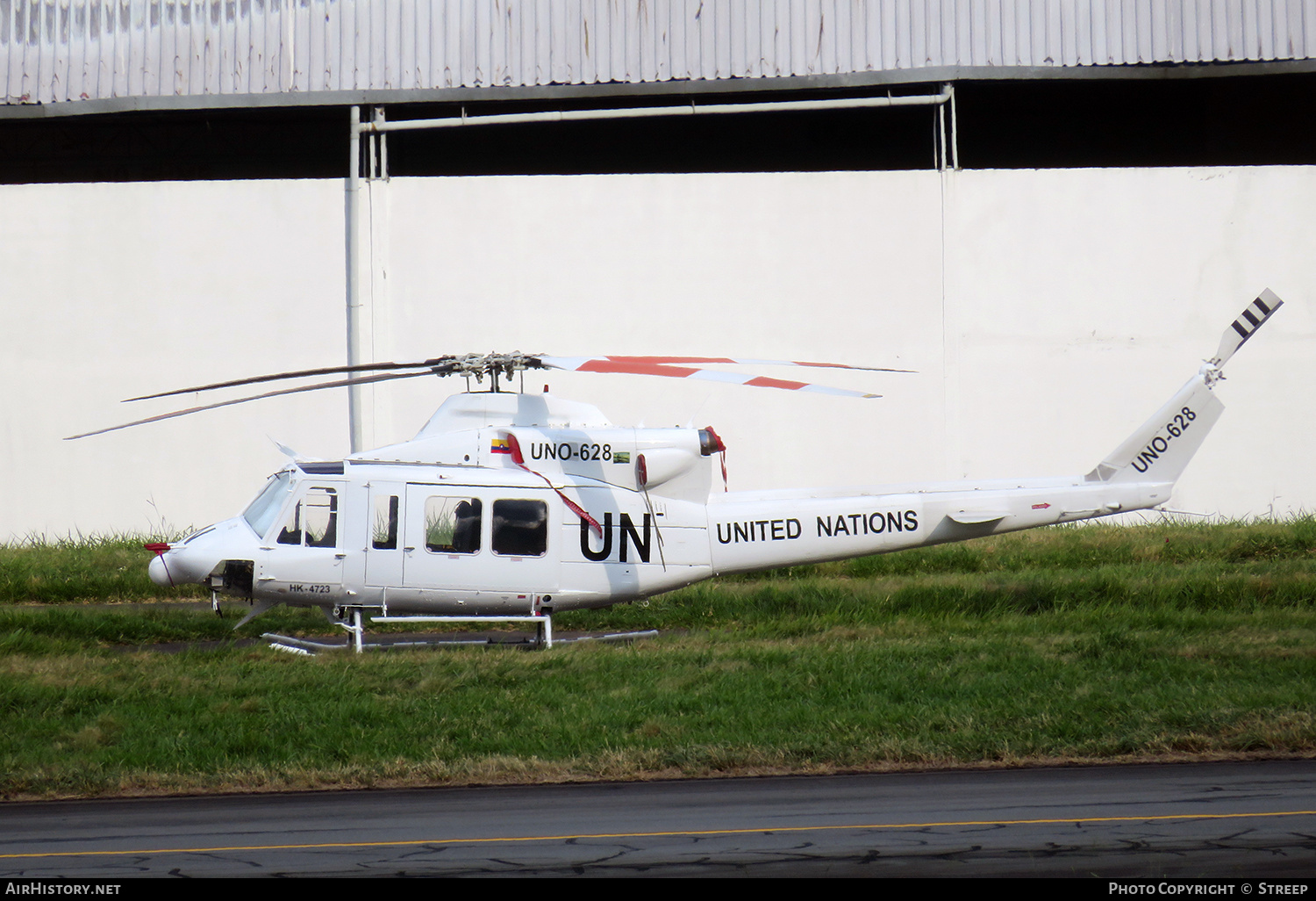Aircraft Photo of HK-4723 / UNO-628 | Bell 412EP | United Nations | AirHistory.net #667582