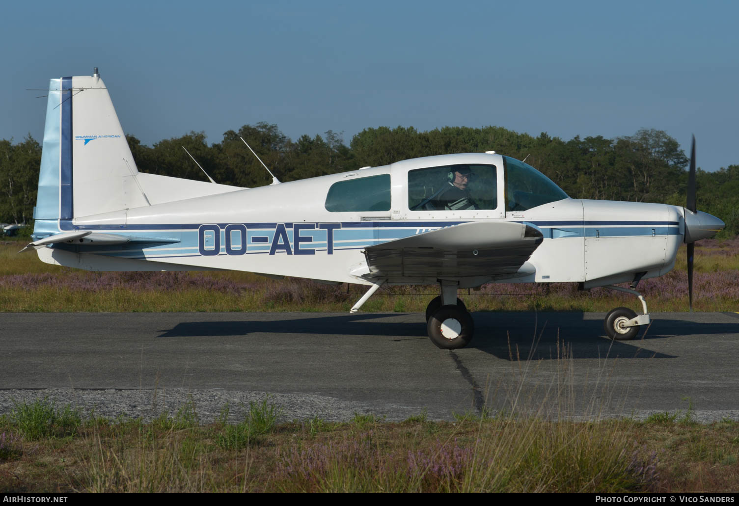 Aircraft Photo of OO-AET | Grumman American AA-5 Traveler | AirHistory.net #667593
