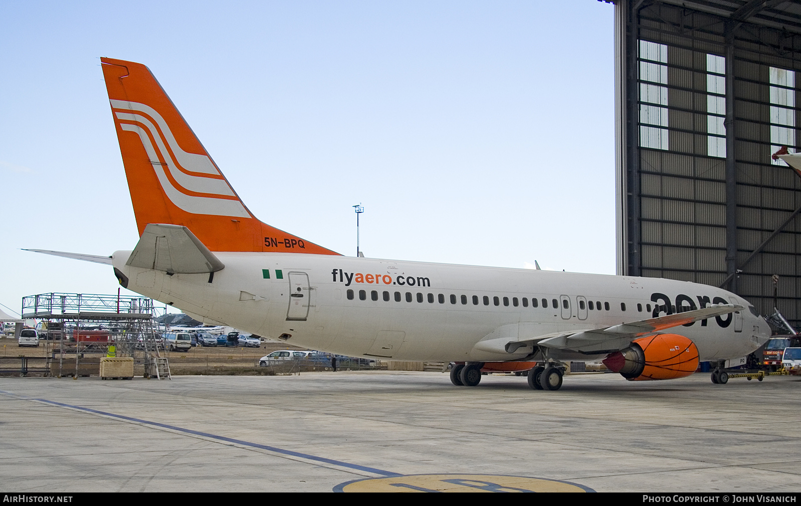 Aircraft Photo of 5N-BPQ | Boeing 737-4M0 | AeroContractors of Nigeria | AirHistory.net #667599