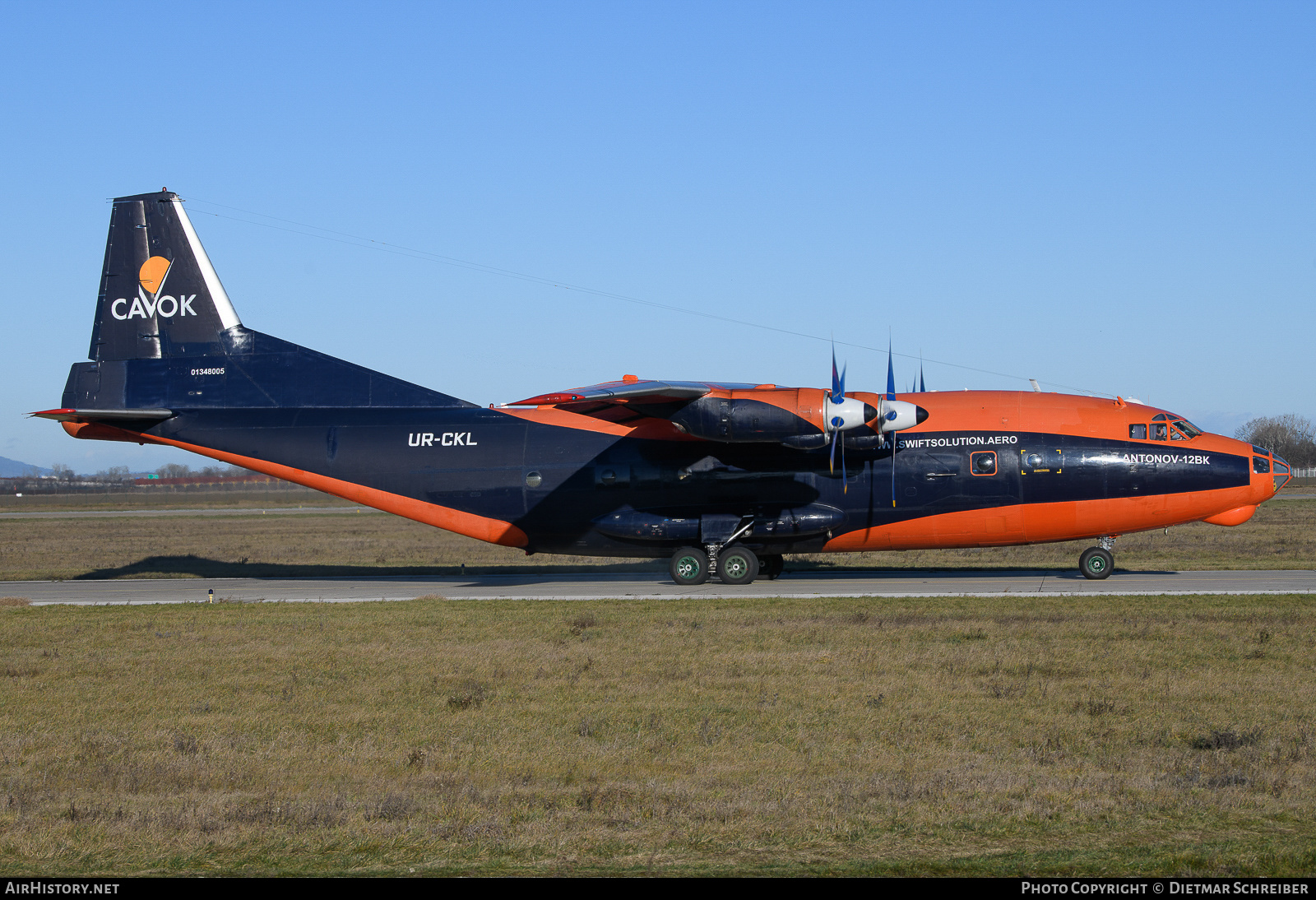 Aircraft Photo of UR-CKL | Antonov An-12BK | Cavok Air | AirHistory.net #667614