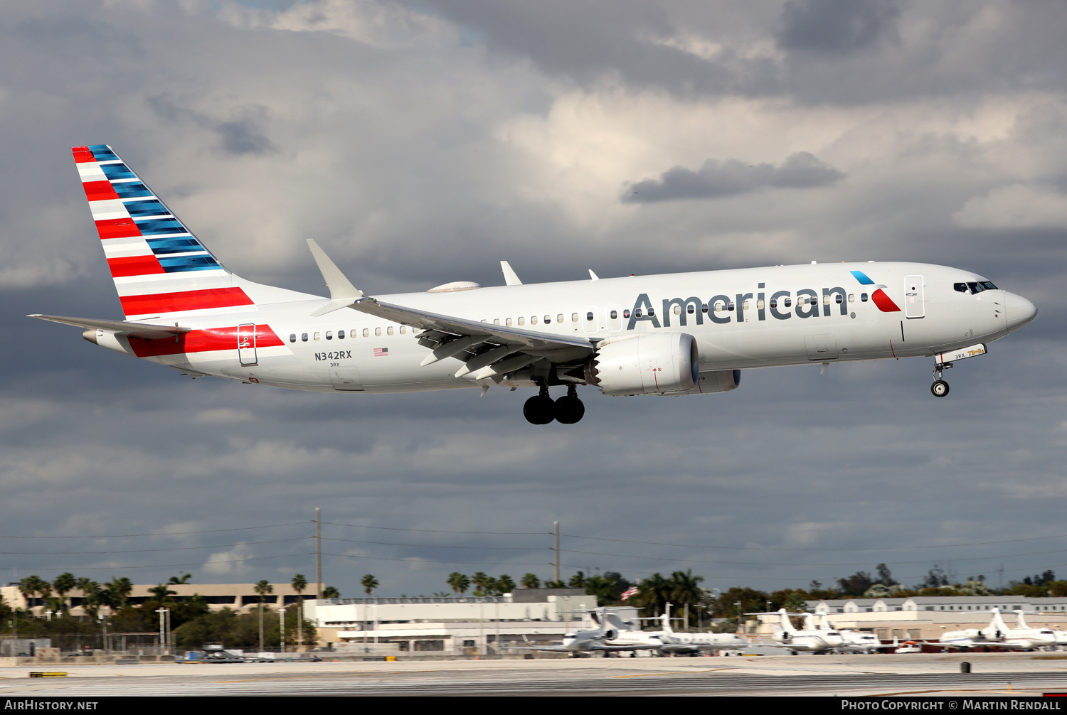 Aircraft Photo of N342RX | Boeing 737-8 Max 8 | American Airlines | AirHistory.net #667622