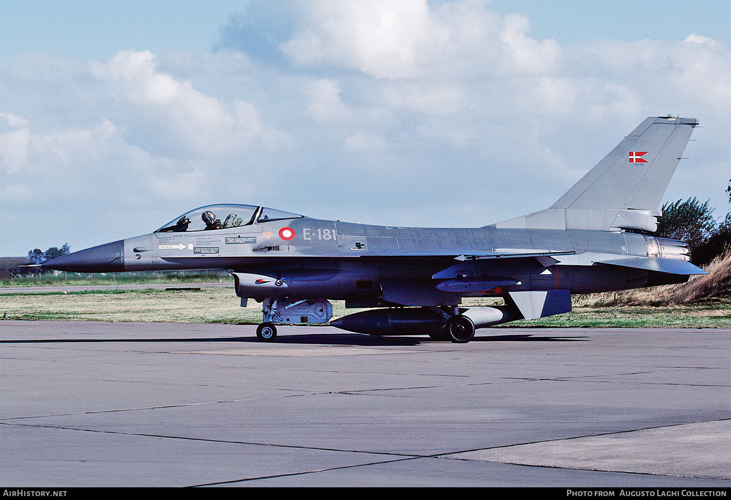 Aircraft Photo of E-181 | General Dynamics F-16A Fighting Falcon | Denmark - Air Force | AirHistory.net #667623