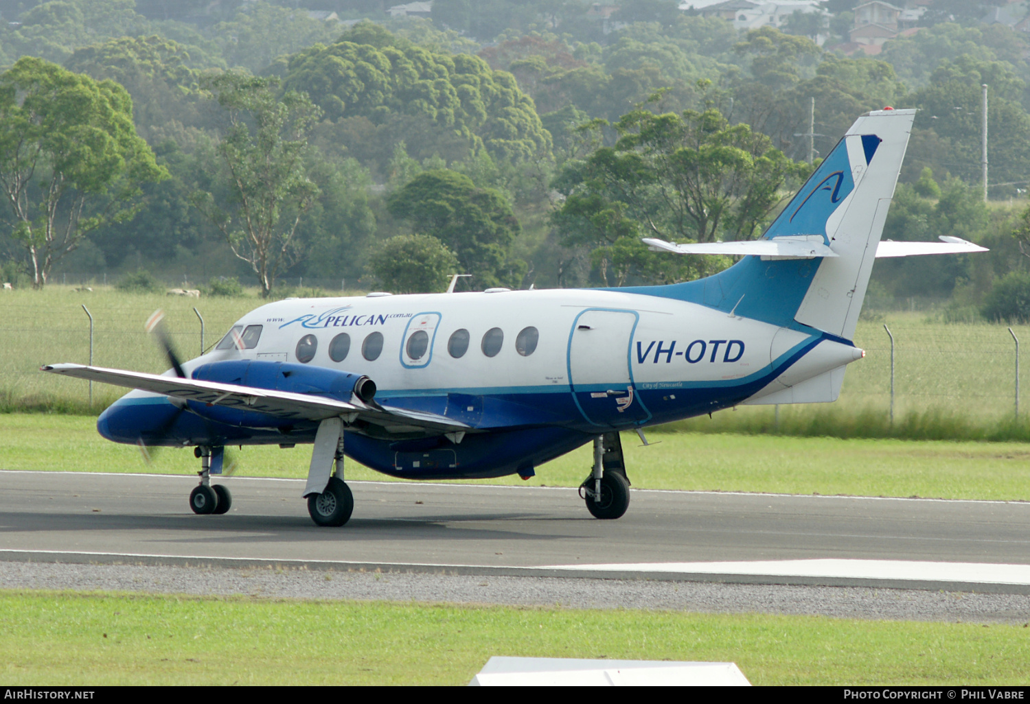 Aircraft Photo of VH-OTD | British Aerospace BAe-3206 Jetstream Super 31 | FlyPelican | AirHistory.net #667637