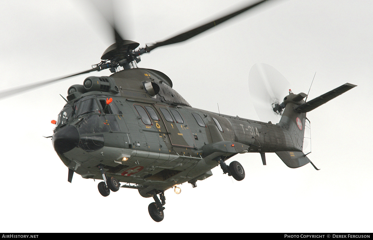 Aircraft Photo of T-314 | Aerospatiale TH06 Super Puma (AS-332M1) | Switzerland - Air Force | AirHistory.net #667642