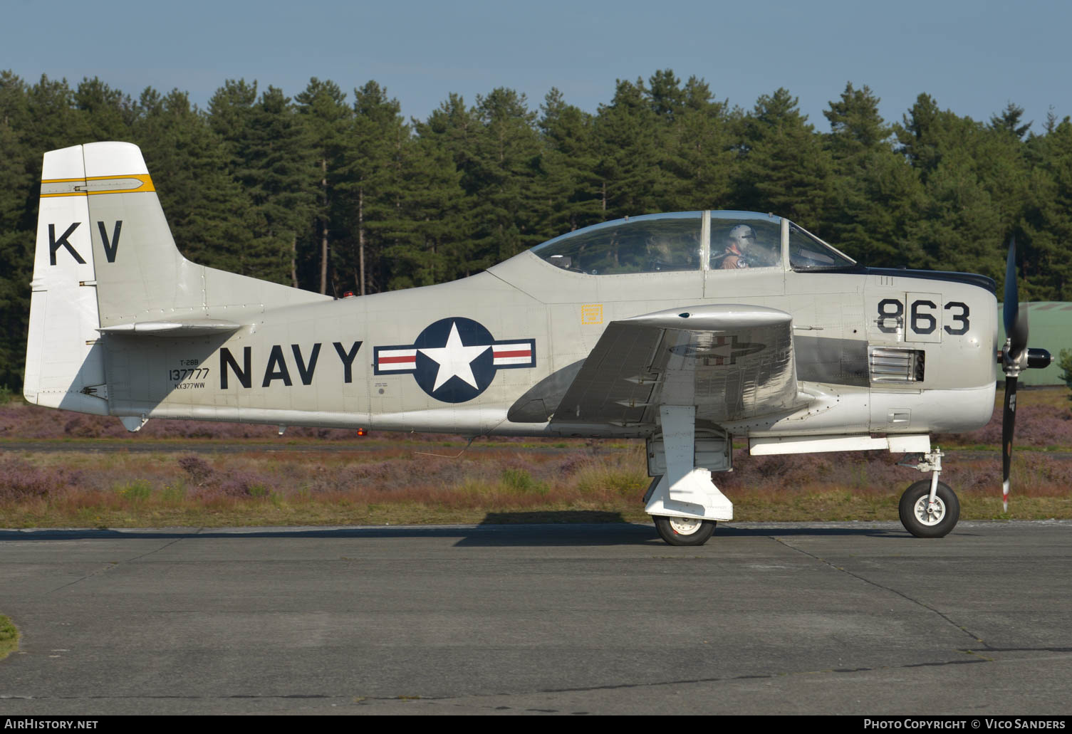 Aircraft Photo of N377WW / NX377WW / 137777 | North American T-28B Trojan | USA - Navy | AirHistory.net #667650