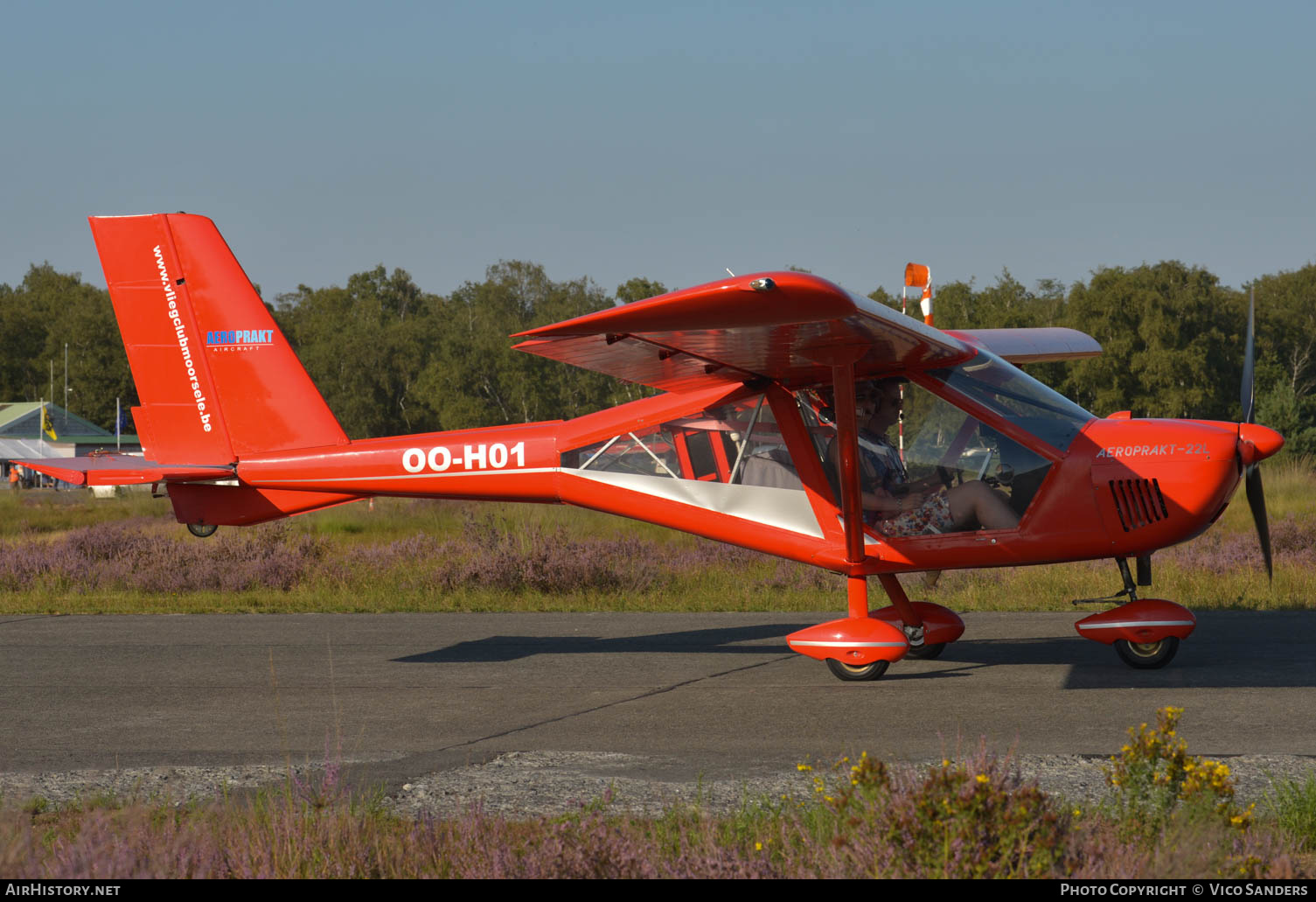 Aircraft Photo of OO-H01 | Aeroprakt A-22L Vision | Vliegclub Moorsele | AirHistory.net #667651