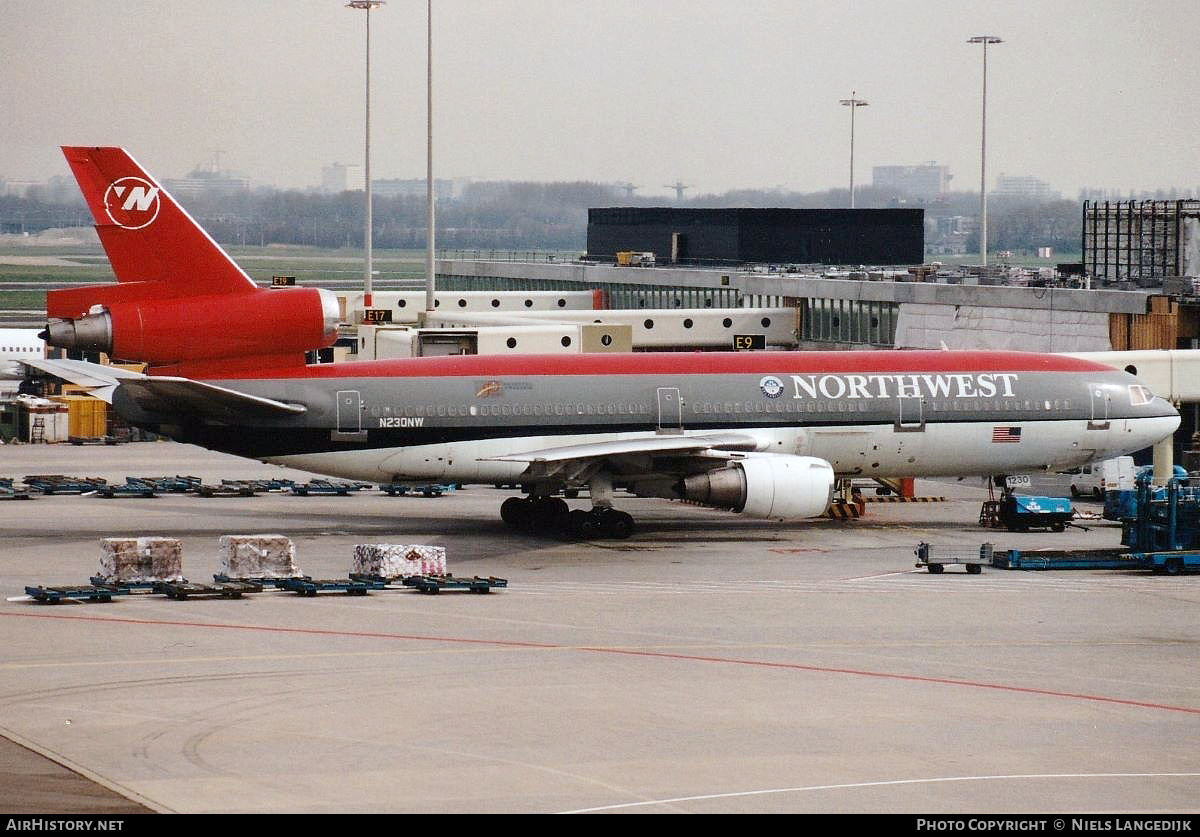 Aircraft Photo of N230NW | McDonnell Douglas DC-10-30 | Northwest Airlines | AirHistory.net #667665