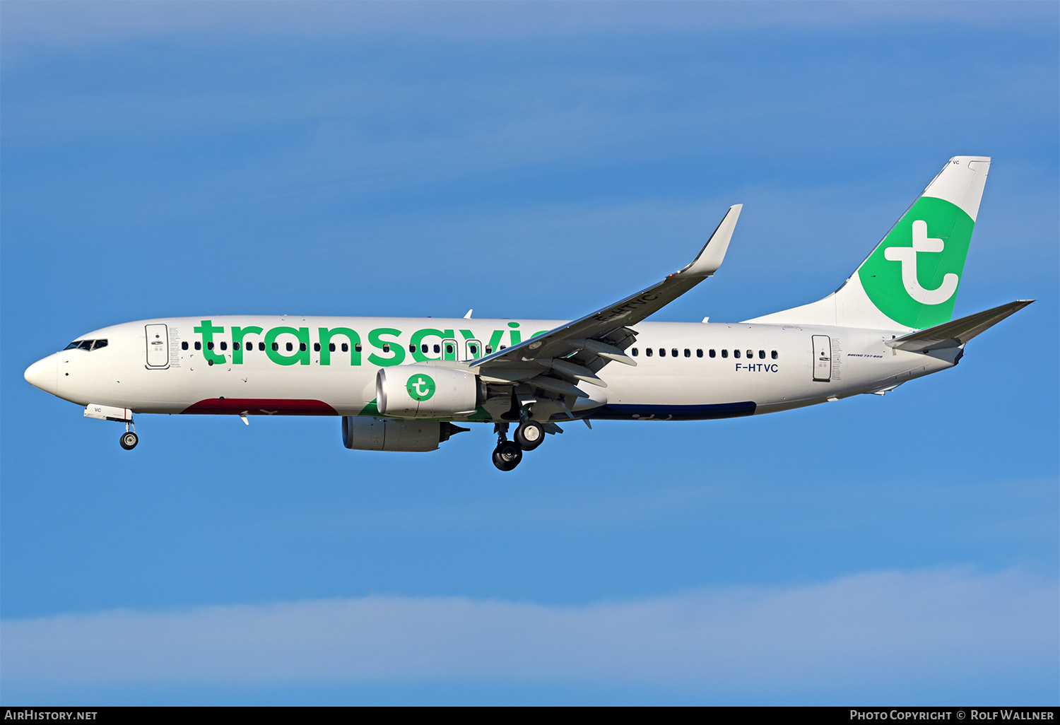 Aircraft Photo of F-HTVC | Boeing 737-8K2 | Transavia | AirHistory.net #667680