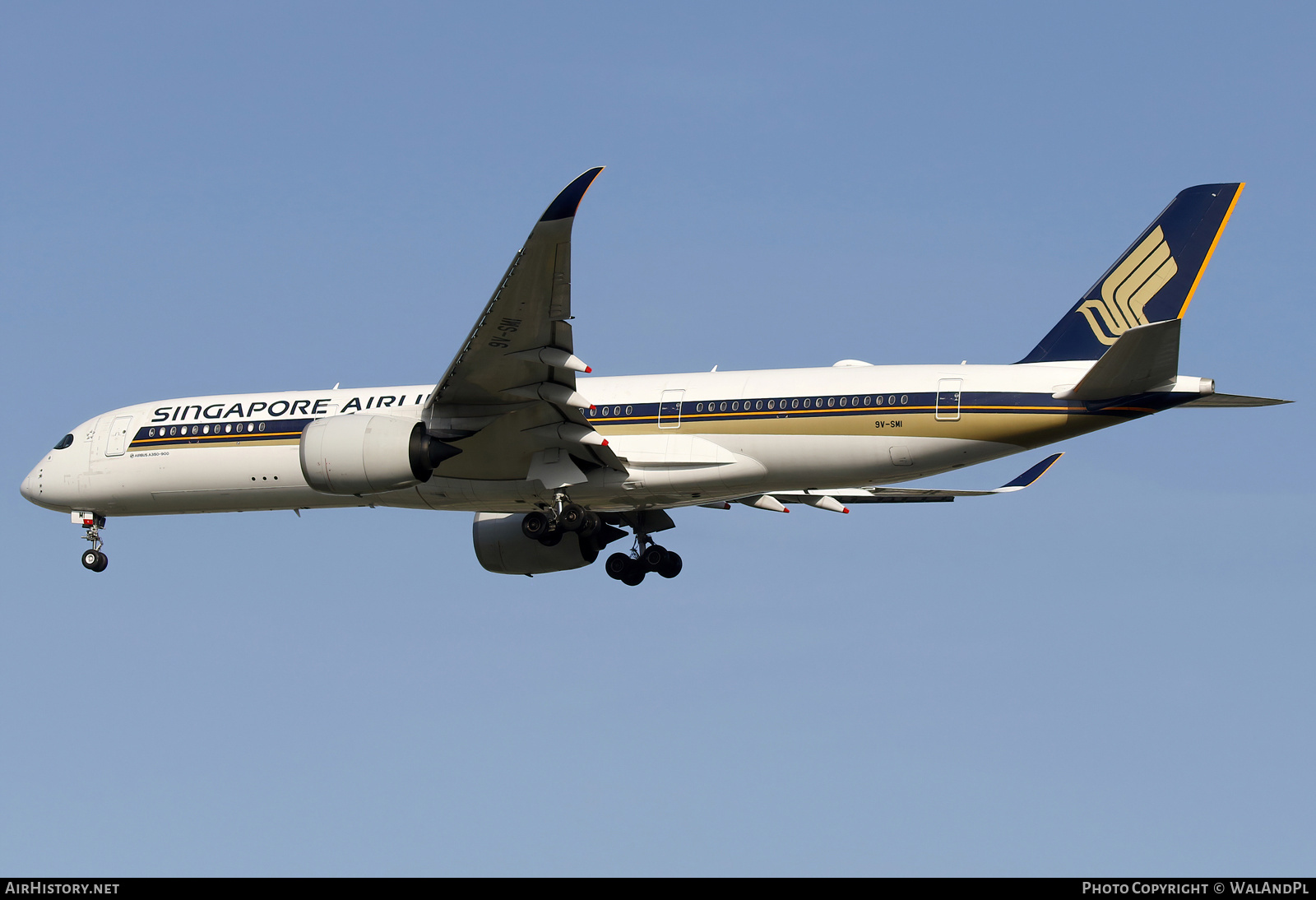 Aircraft Photo of 9V-SMI | Airbus A350-941 | Singapore Airlines | AirHistory.net #667682