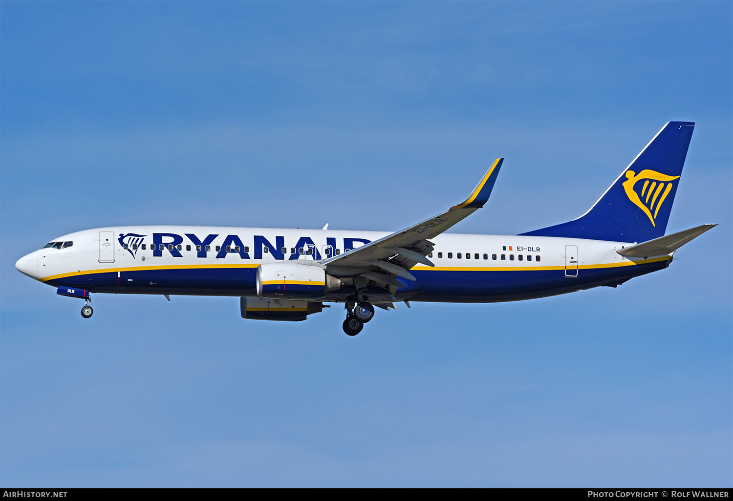 Aircraft Photo of EI-DLR | Boeing 737-8AS | Ryanair | AirHistory.net #667683