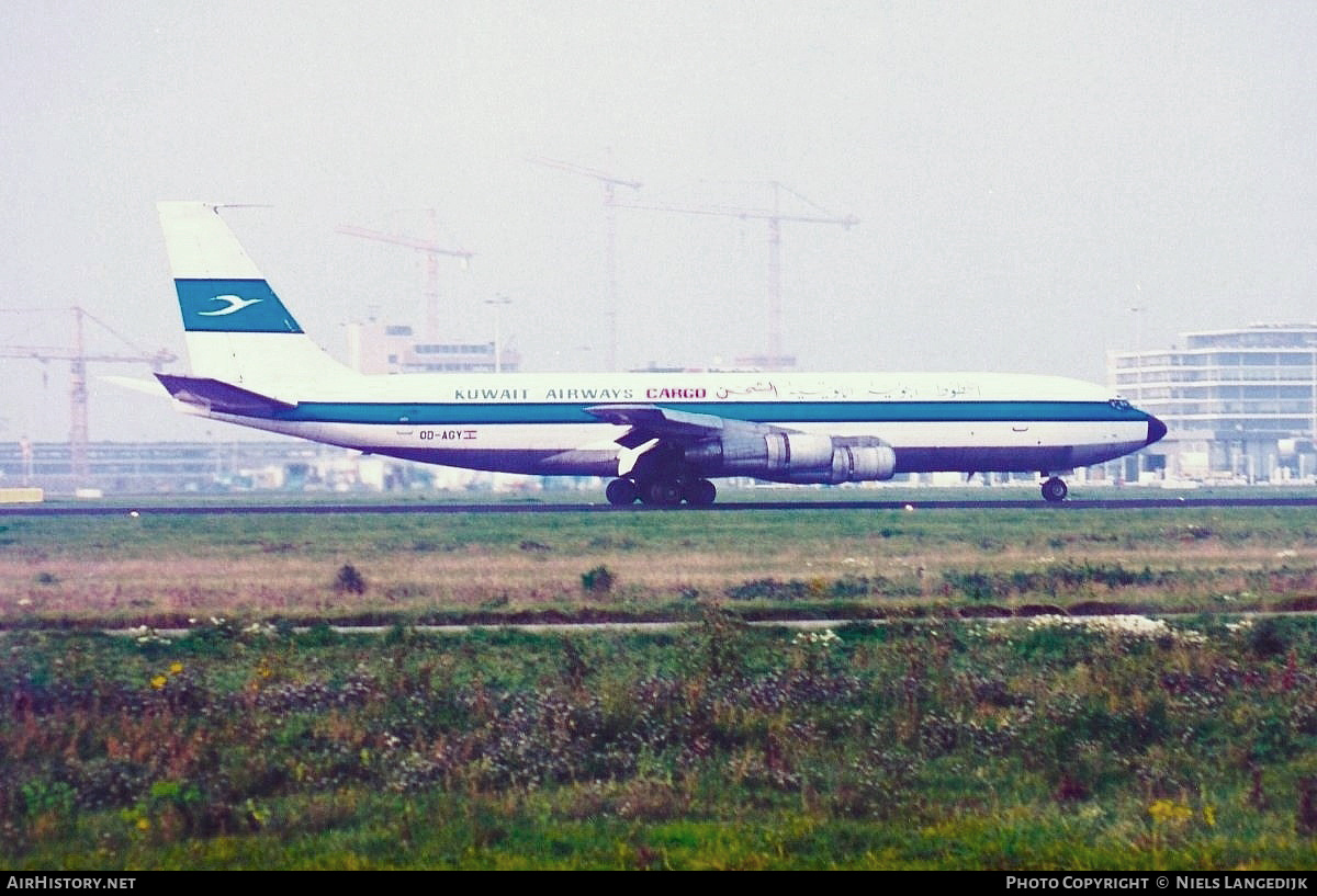 Aircraft Photo of OD-AGY | Boeing 707-327C | Kuwait Airways Cargo | AirHistory.net #667685