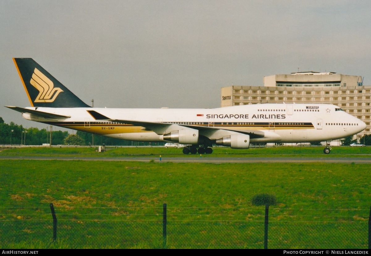 Aircraft Photo of 9V-SMP | Boeing 747-412 | Singapore Airlines | AirHistory.net #667693