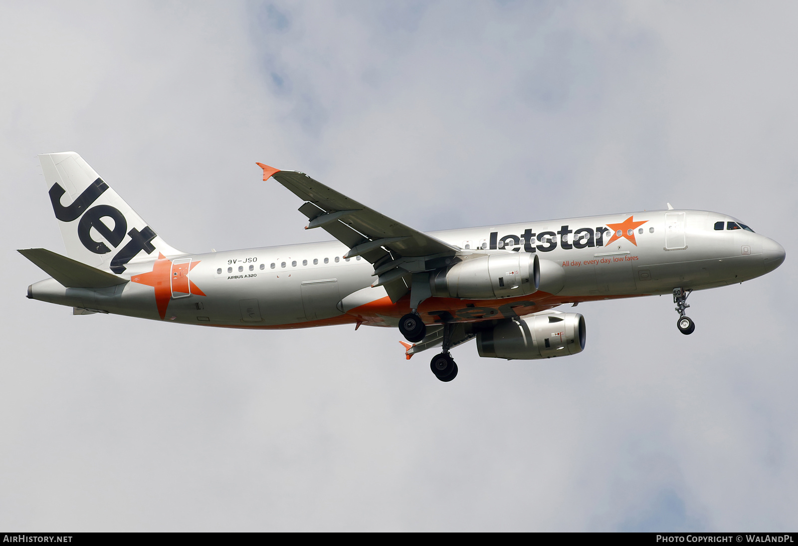 Aircraft Photo of 9V-JSO | Airbus A320-232 | Jetstar Airways | AirHistory.net #667707