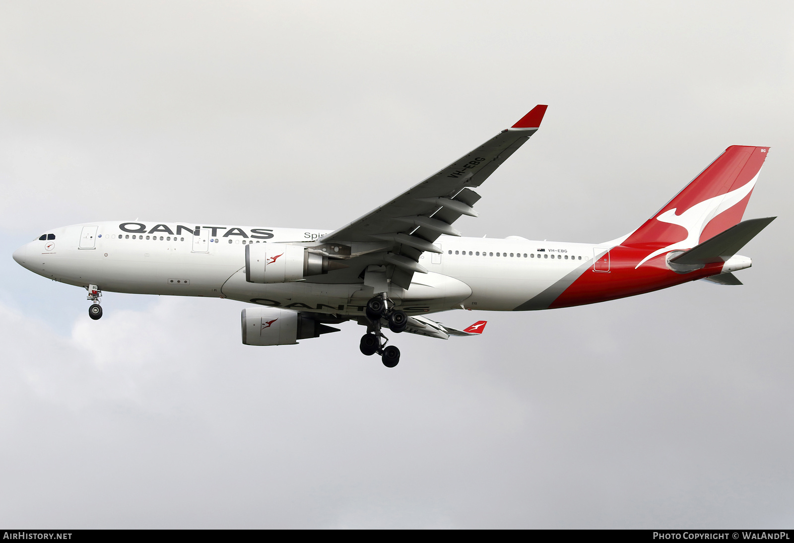 Aircraft Photo of VH-EBG | Airbus A330-203 | Qantas | AirHistory.net #667710