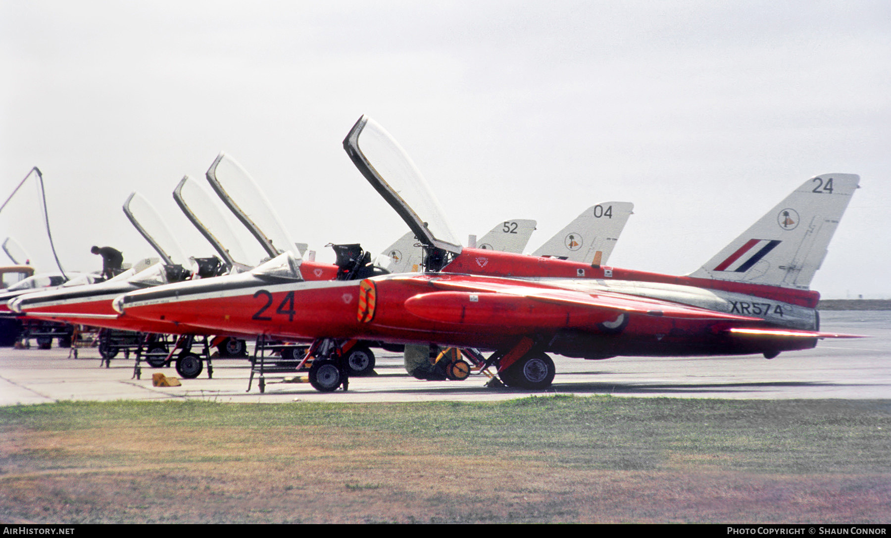 Aircraft Photo of XR574 | Hawker Siddeley Gnat T.1 | UK - Air Force | AirHistory.net #667754