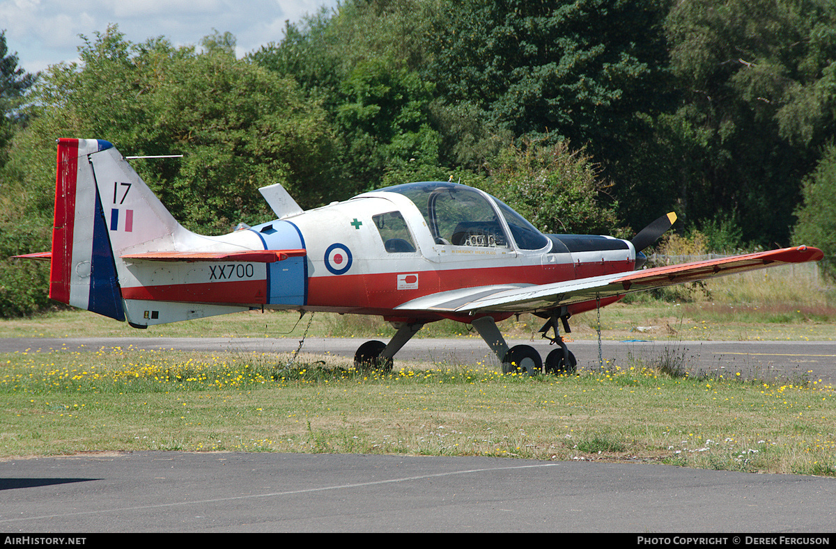 Aircraft Photo of G-CBEK / XX700 | Scottish Aviation Bulldog 120/121 | UK - Air Force | AirHistory.net #667768