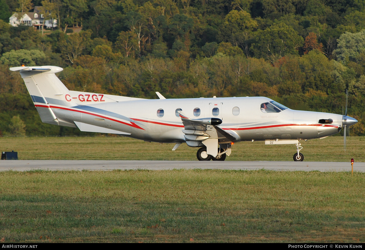 Aircraft Photo of C-GZGZ | Pilatus PC-12/45 | AirHistory.net #667779