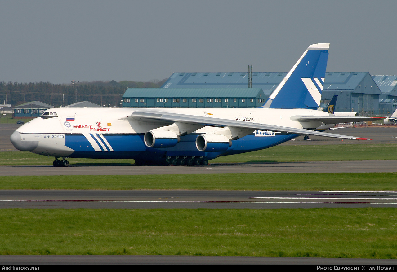 Aircraft Photo of RA-82014 | Antonov An-124-100 Ruslan | Polet Flight | AirHistory.net #667784