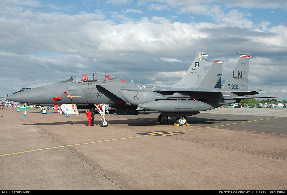 Aircraft Photo of 91-0335 | McDonnell Douglas F-15E Strike Eagle | USA - Air Force | AirHistory.net #667792