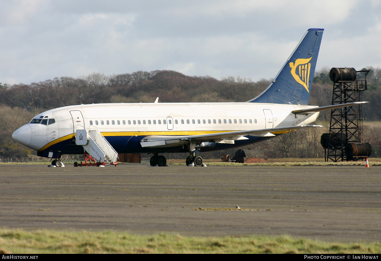 Aircraft Photo of EI-CJI | Boeing 737-2E7/Adv | Ryanair | AirHistory.net #667795