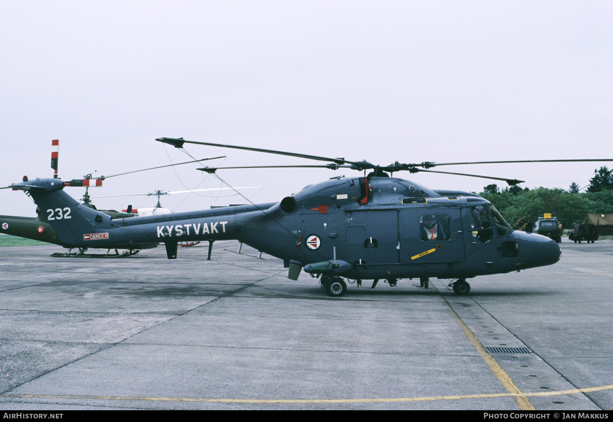 Aircraft Photo of 232 | Westland WG-13 Lynx Mk86 | Norway - Coast Guard | AirHistory.net #667806