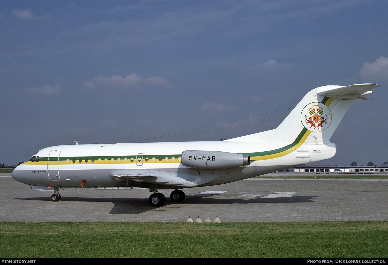 Aircraft Photo of 5V-MAB | Fokker F28-1000 Fellowship | Togo - Air Force | AirHistory.net #667807