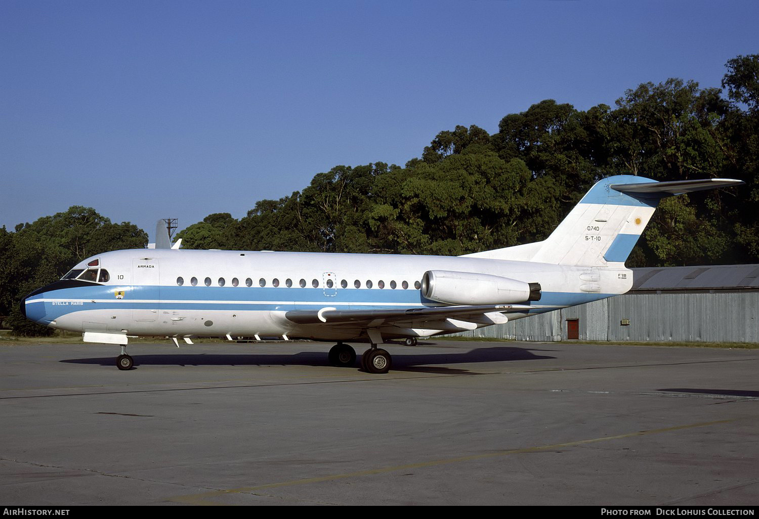 Aircraft Photo of 0740 | Fokker F28-3000 Fellowship | Argentina - Navy | AirHistory.net #667810